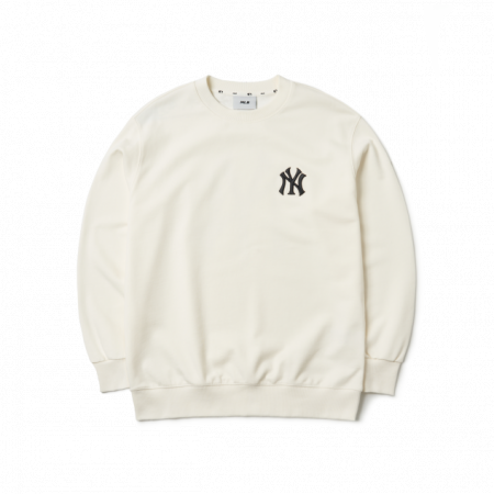 Áo nỉ MLB Monogram Diamond Gradient Bag Big Logo Overfit Sweatshirt New York Yankees 3AMTM0514-50IVS