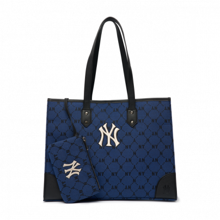 Túi MLB Monogram Diamond Jacquard Shopper Bag New York Yankees 3AORL021N-50BLD