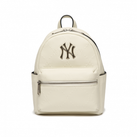 Balo MLB Monogram Diamond Embo Mini Backpack New York Yankees 3ABKS051N-50CRS