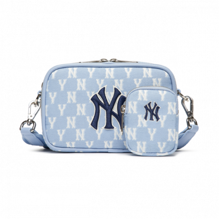 Túi MLB Monogram Jacquard Mini Crossbody Bag New York Yankees 3ACRS022N-50BLL