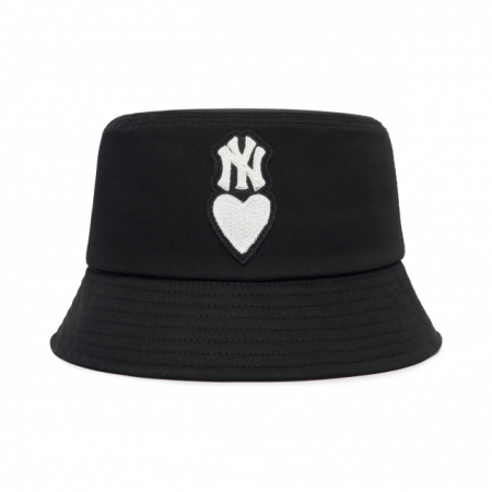Mũ MLB heart bucket hat new york yankees 3AHTH012N-50BKS