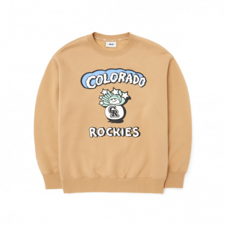 Áo nỉ MLB City Overfit Sweatshirt Colorado Rockies 3AMTC0126-04BGS
